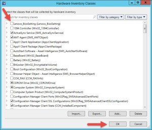 06 Hardware Inventory Classes